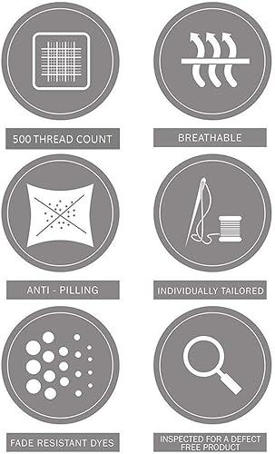 Miniatura 5 de HS Bedding - Juego de sábanas de algodón egipcio de 400 hilos de fibra larga de 4 piezas, sábana bajera totalmente elástica de hasta 18 pulgadas de