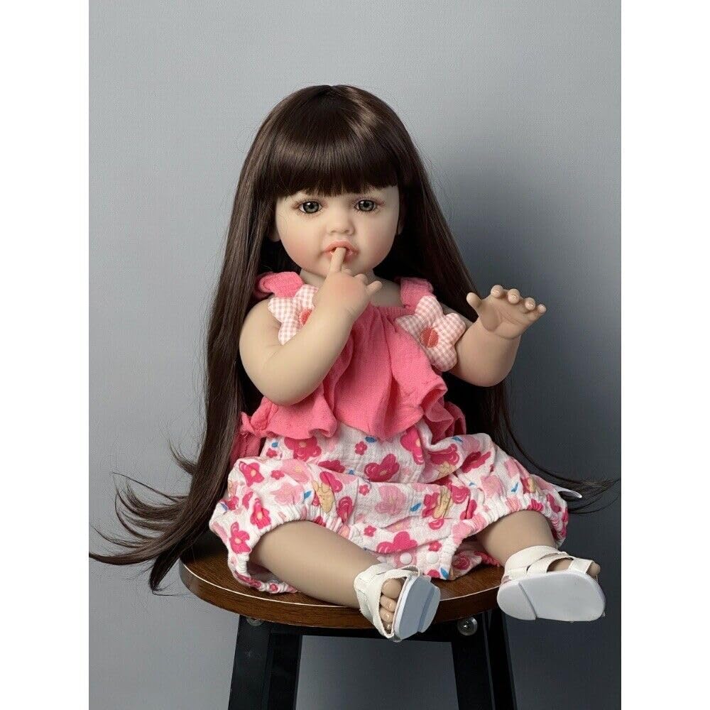 タイムセール♪ リボーンドール　笑顔の女の子☻ Amazon.co.jp: リアルな赤ちゃん人形 55cm リボーンベビードール