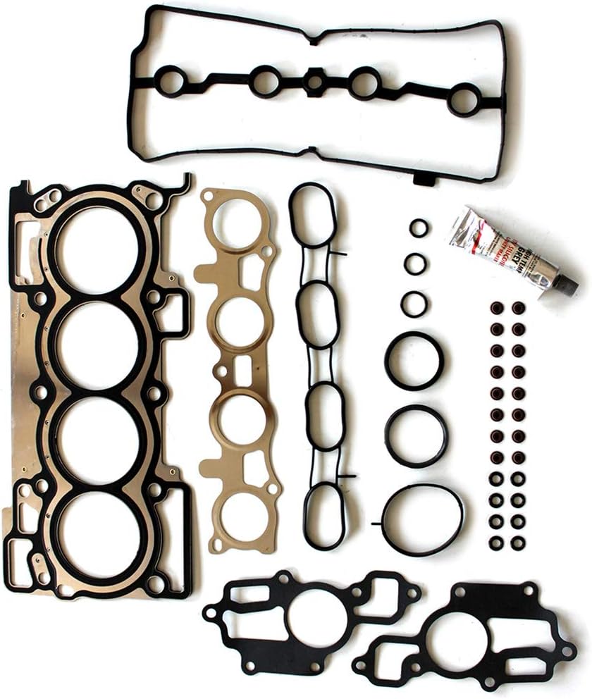 ECCPP Engine Replacement Head Gasket Set for 07-12 N-iss-an Sentra Versa Cube 1.8L 2.0L MR18DE MR20DE Engine Head Gaskets Kit