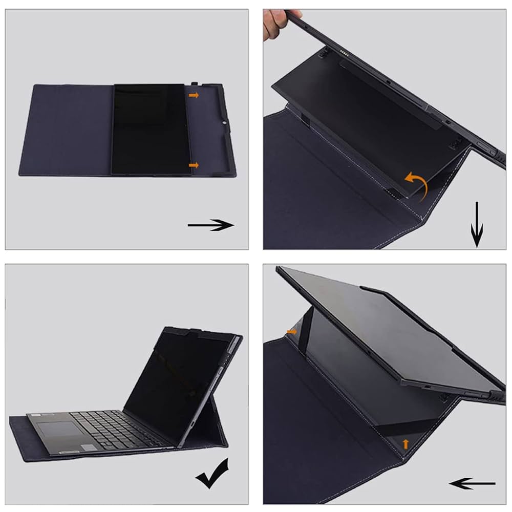 Lenovo IdeaPad Duet 570i ケース 替え芯付き メディアフューチャー Lenovo IdeaPad Duet 570i 2022年版 (12.4