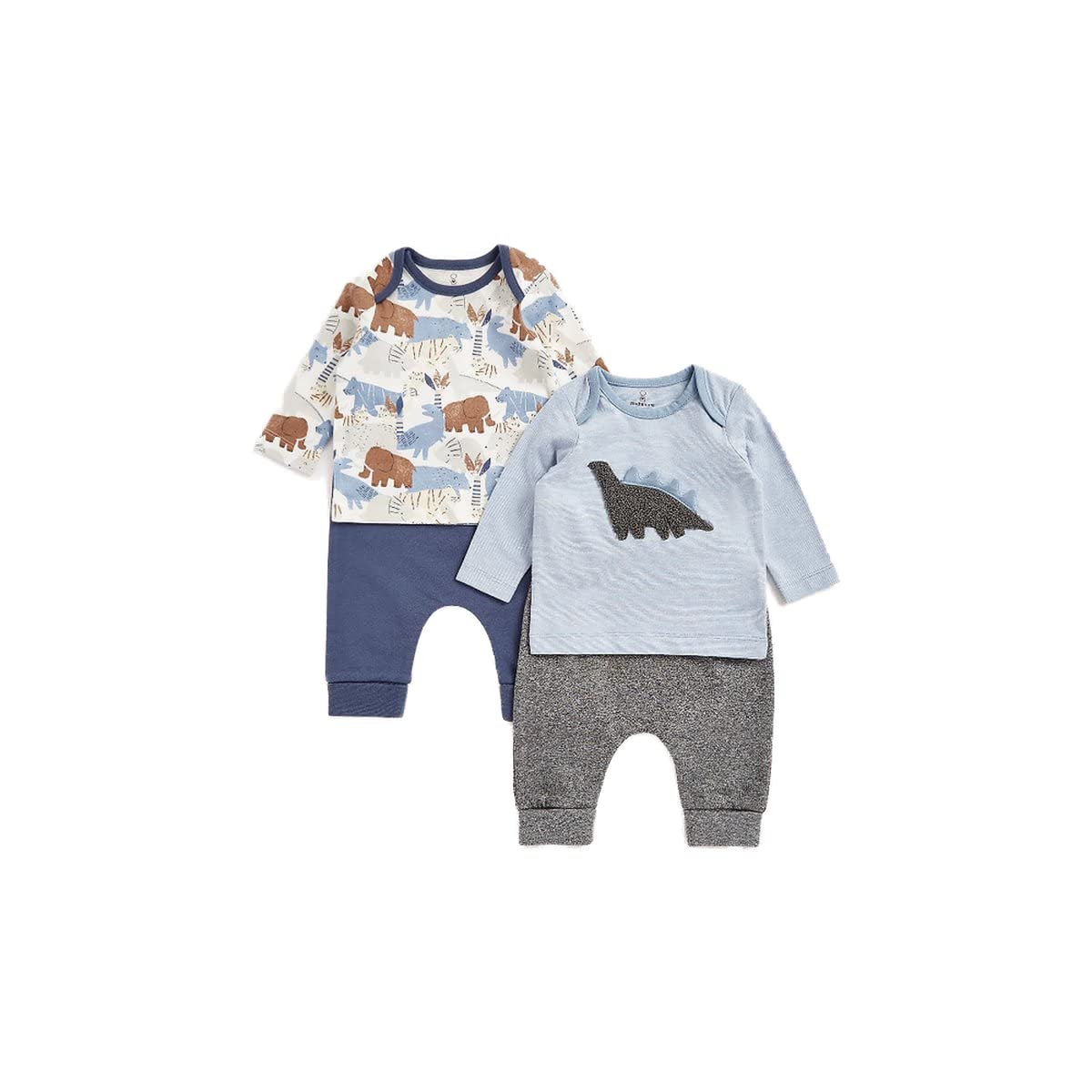 Mothercare Girls CB893 Ice Age Tops And Joggers - 4 Piece Set