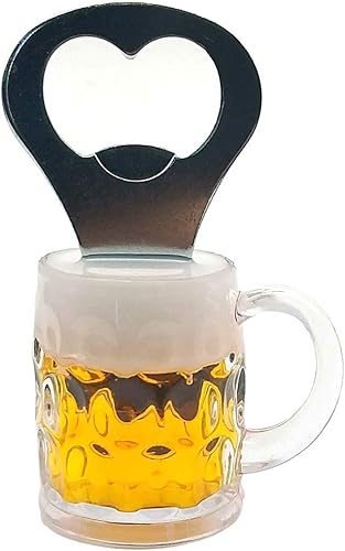 Miniatura 8 de Abridor de botellas, creativo, práctico abridor de vino de acero inoxidable, accesorios de cocina, imanes para nevera (abrebotellas de taza de