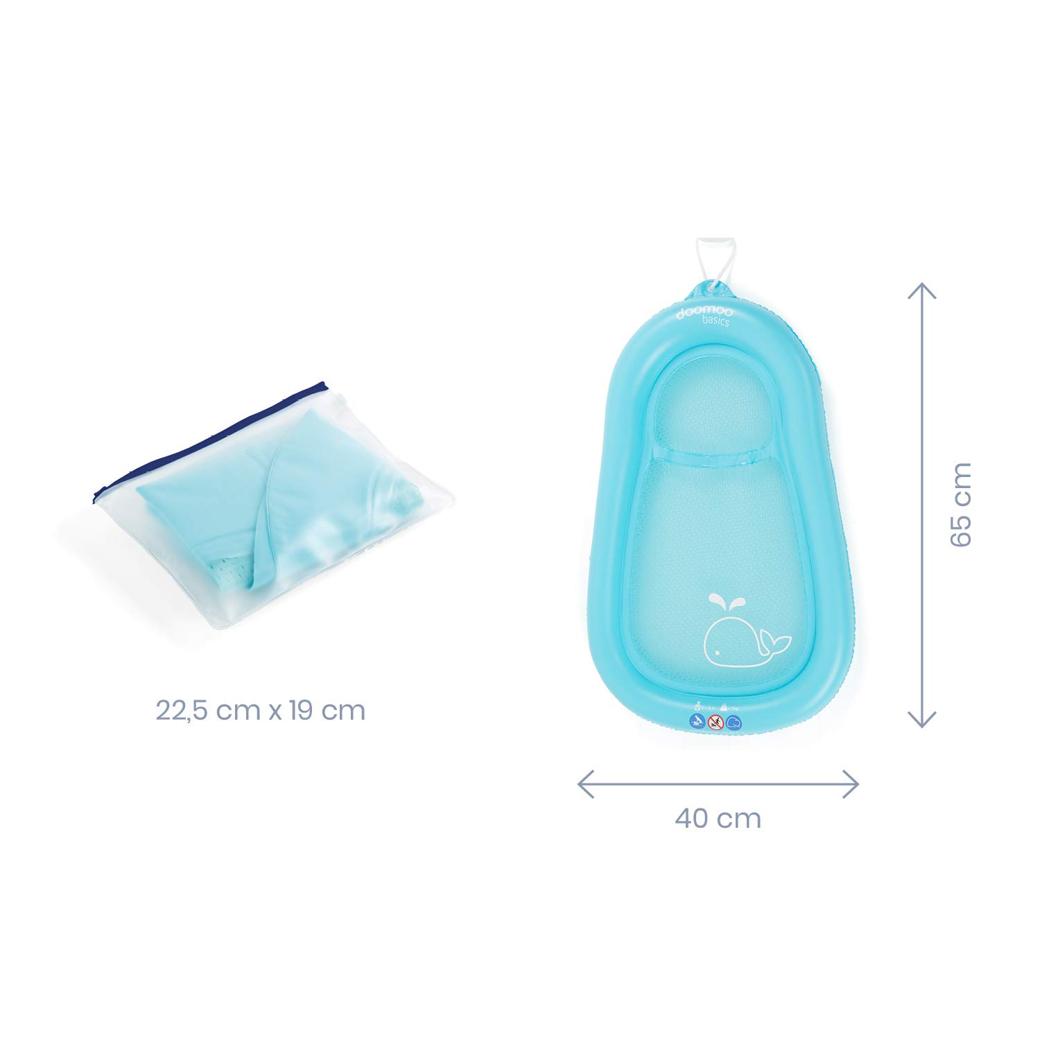 Delta Baby - Materassino gonfiabile da bagno