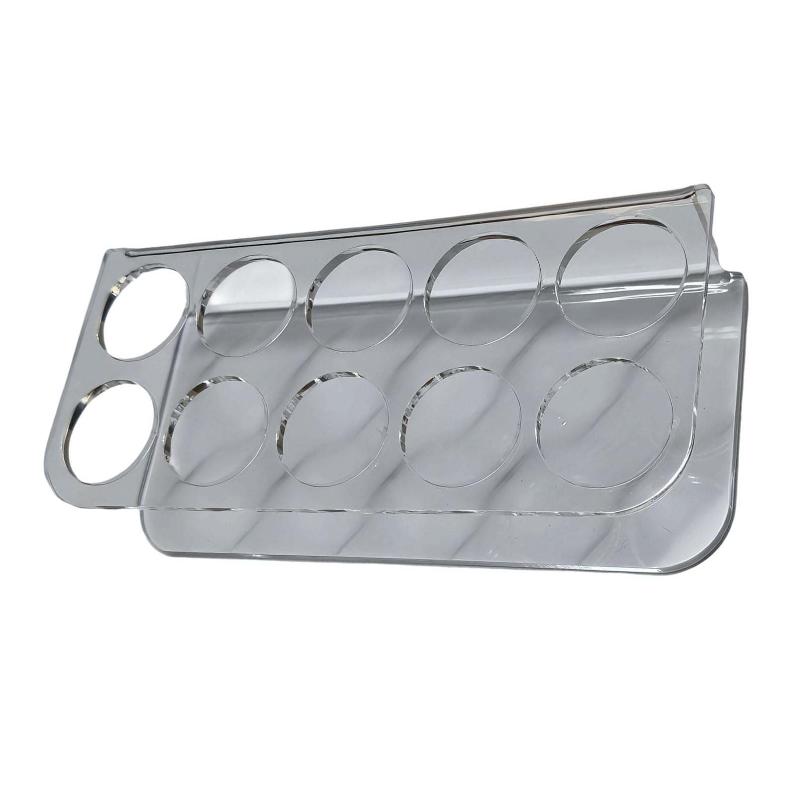 TQUXNGA Sturdy Bottle Dispenser 10 Slot Designs for Kitchen or Offices Use Small Space Planner