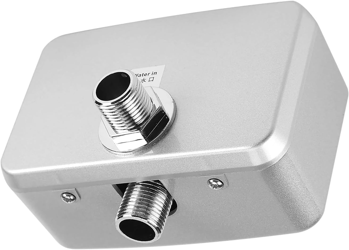 Bathroom Toilet Exposed Wall Mounted Automatic Sensor Touchless Urinal Flush Valve DC 6V Toilet Urinal Valve Sensor Urinal Valve