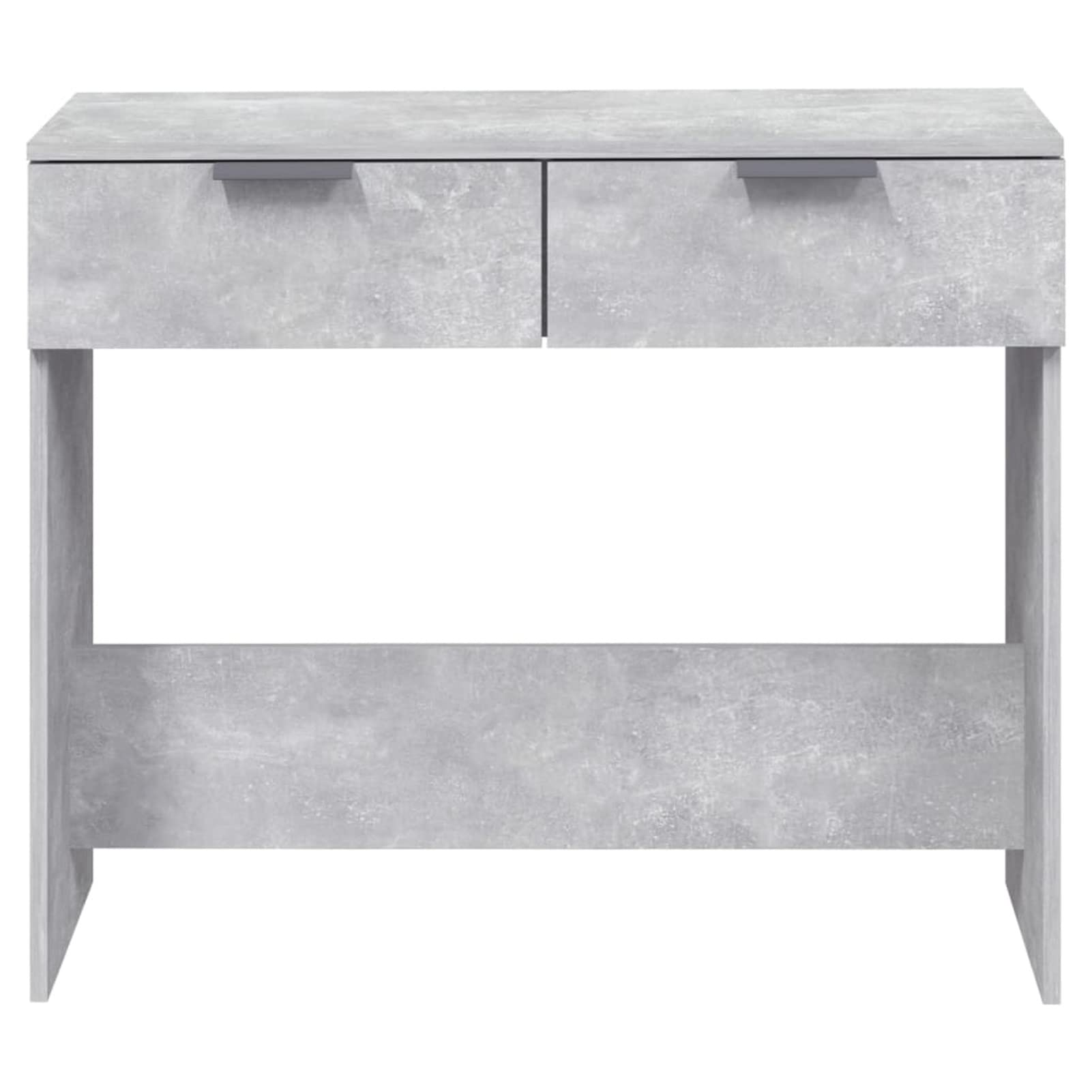 Homgoday Mesa Consola de Madera contrachapada Gris hormigón 90x36x75 cm Mesas auxiliares de salón,Mesa Consola Recibidor Mueble de Entrada Estrecha Clásica