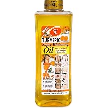 Turmeric Oil Super Whitening Face & Body Moisturizer Nourishing Anti-aging Correct Spots Wrinkle Skincare Essential oil 500ml/16.9oz 500ml/16.9oz