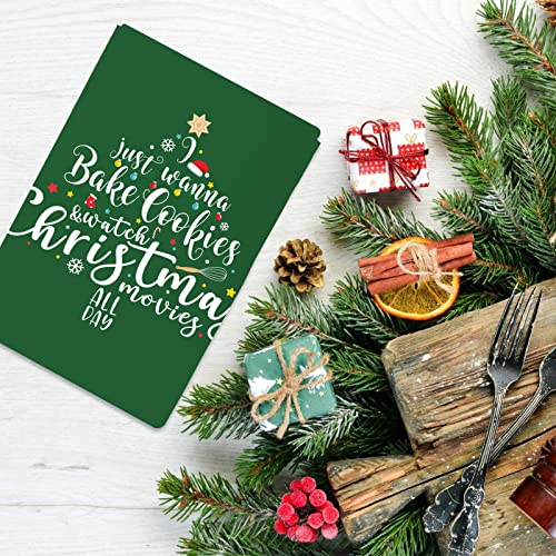 Avental de Natal Saukore divertido para assar, avental de cozinha ajustável e masculino com 2 bolsos