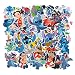 Serhuque 55 adesivi Lilo e Stitch per Bambini Ragazze Ragazze Unisex Bambini Ragazzi Ragazzi Vinile Anime Adesivi Fumetti Adesivi per Skateboard Snowboard Bagagli Bicicletta Decorazione