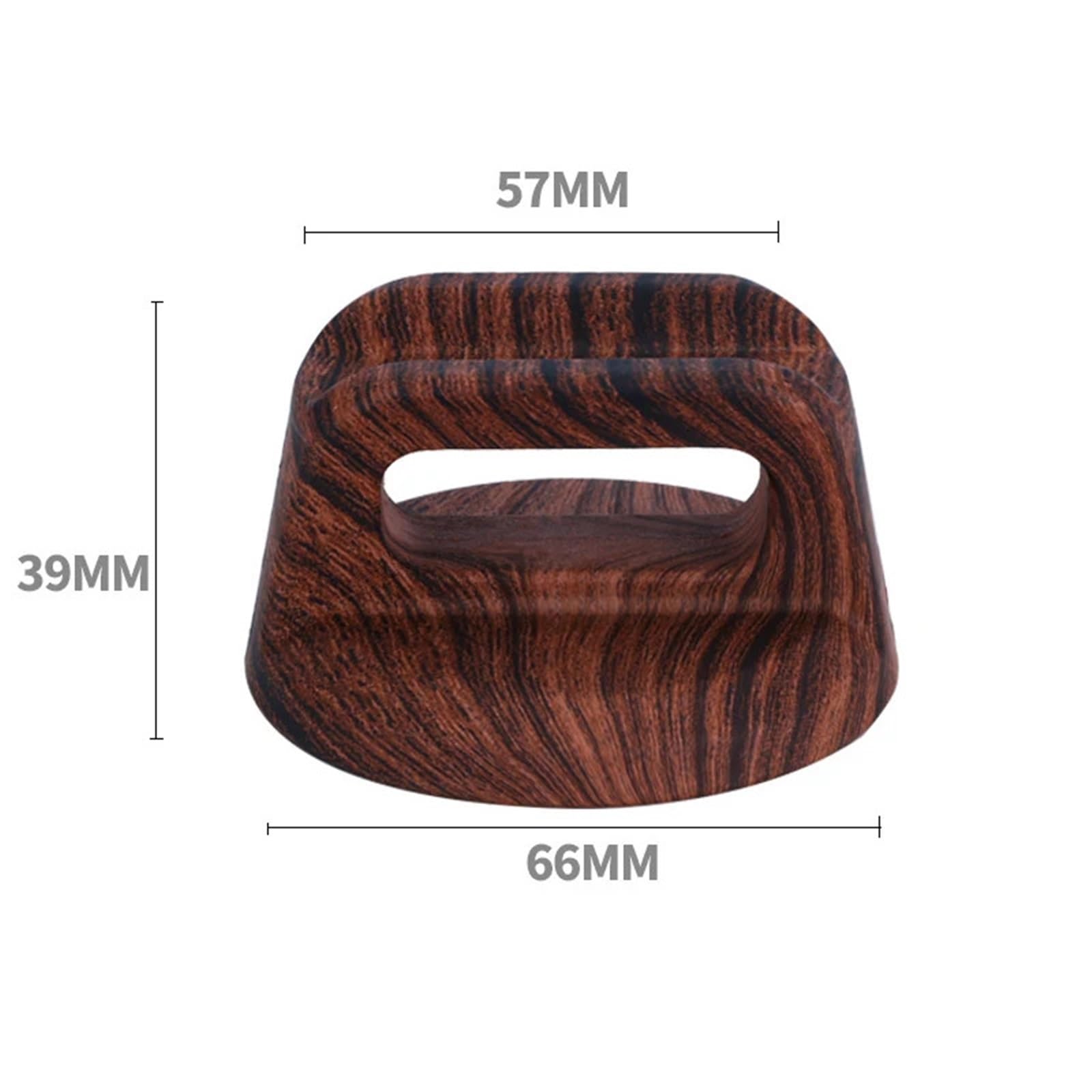 Asa de la tapa de una olla, Tapa de olla baquelita, mango, perillas, tapas repuesto, 10 Uds., Multicolor(Brown)