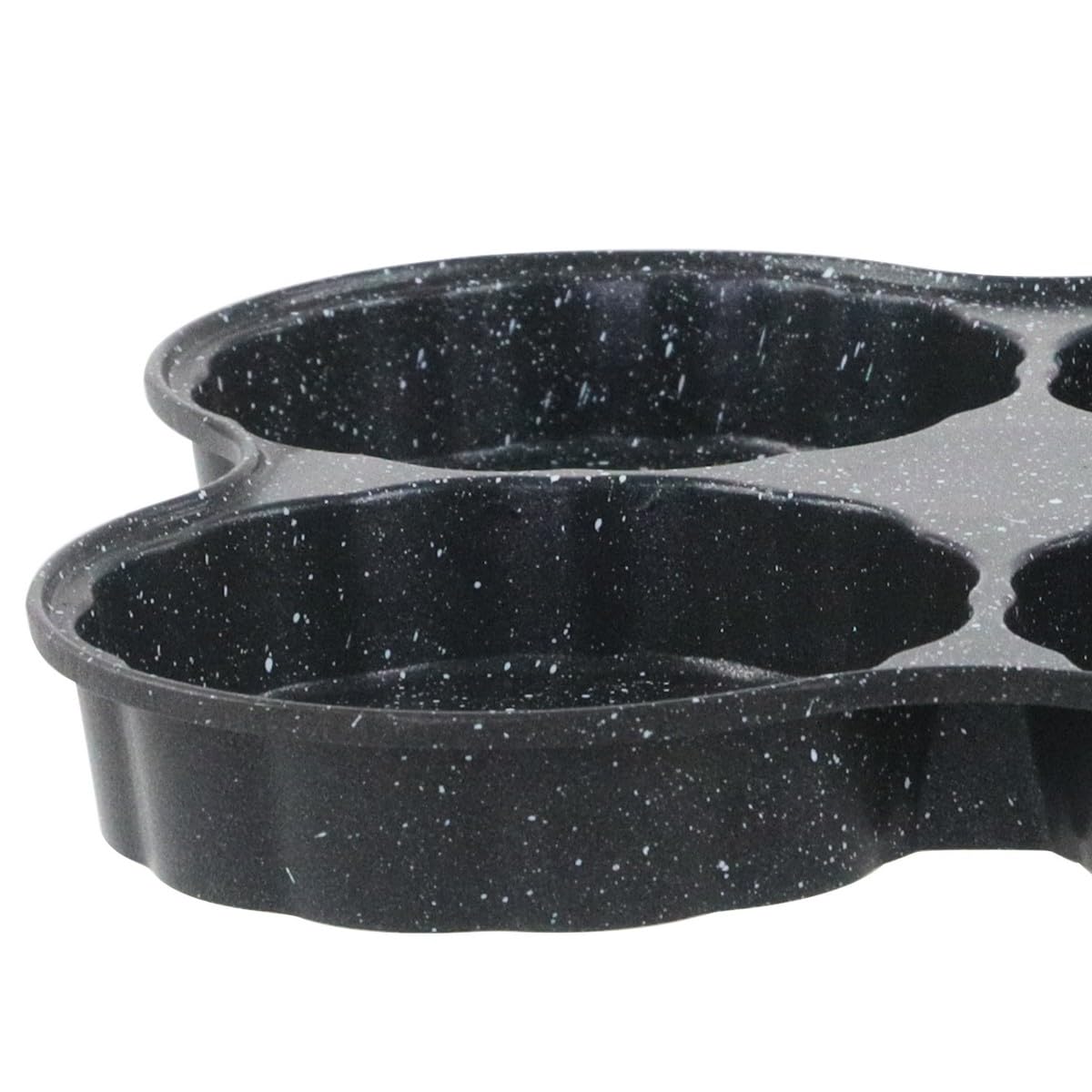 Poêle à Pancakes Kamberg - 4 Cavités - Fonte Aluminium Anti-Adhésive - Induction - 19x19cm