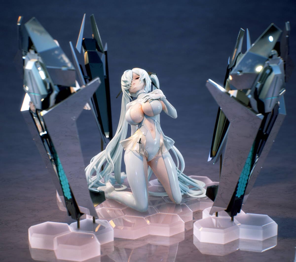 Amazon | ガレージキット 勝利の女神：NIKKE シンデレラ 1/7 / ガレキ