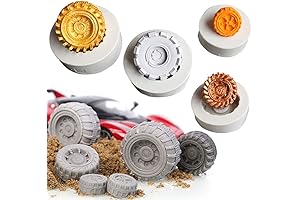4Pcs/Set Reusable Tire-Shaped Silicone Mold
