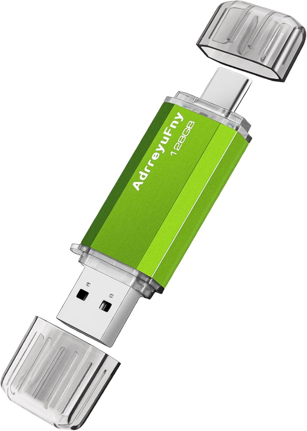 USB Stick 128GB, USB C Memory Stick 2 in 1 OTG Type C Pen Drive 128 GB