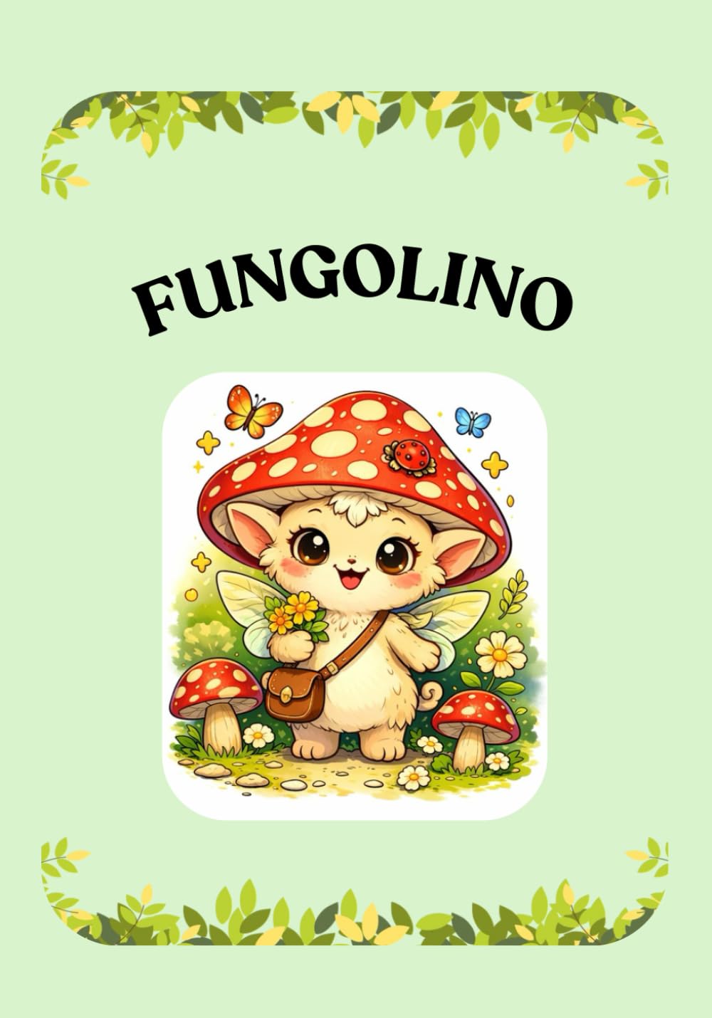 LA STORIA DI FUNGOLINO: Libro da colorare per bambini – amicizia, gentilezza e fantasia