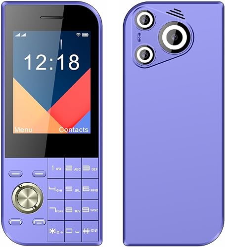 Miniatura 2 de Teléfono Celular para Personas Mayores Desbloqueado, Botón Grande 3 SIM Teléfono para Personas Mayores, Teléfono Móvil Fácil de Usar con Batería de