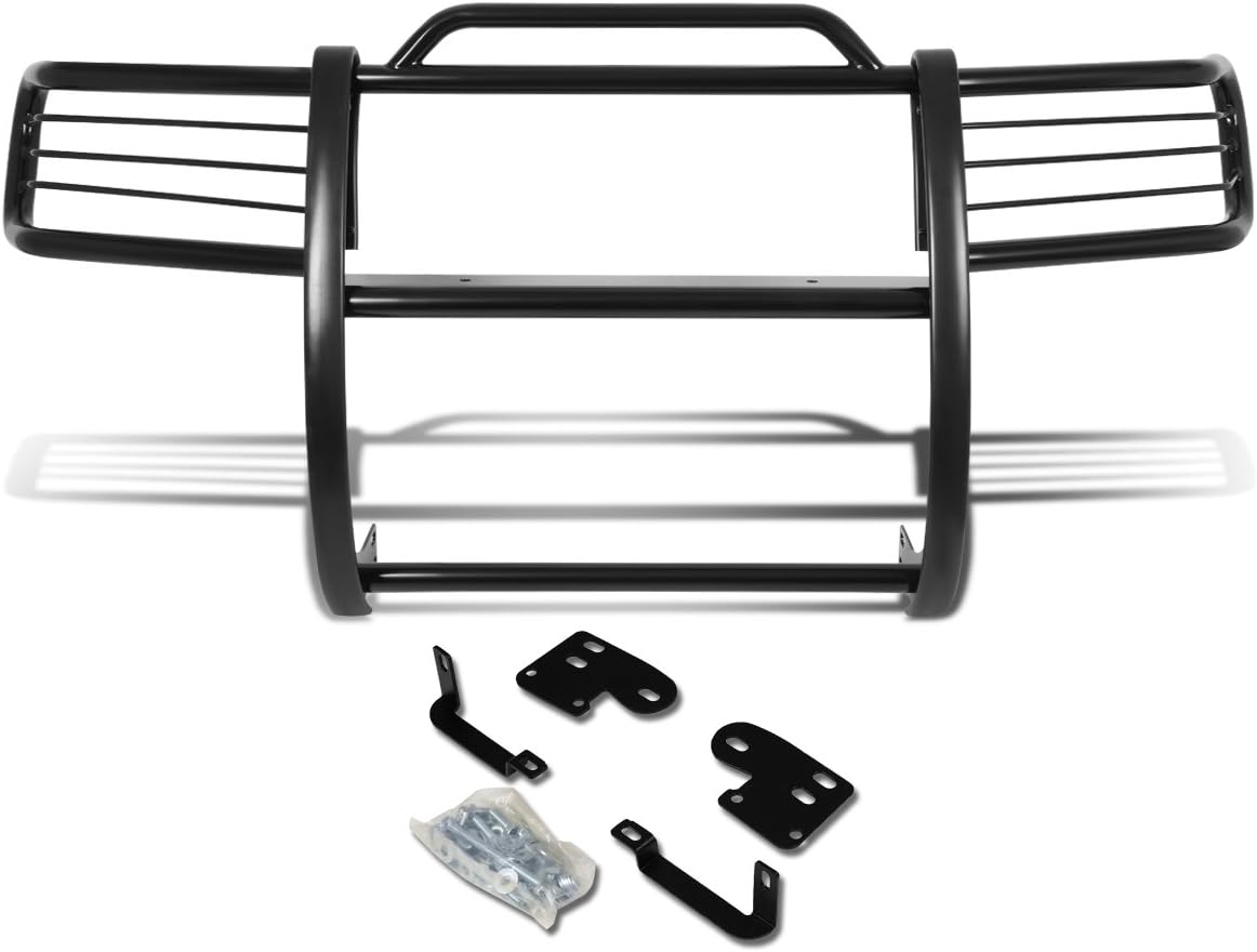 DNA Motoring GRILL-G-053-BK Front Bumper Brush Grille Guard,Black