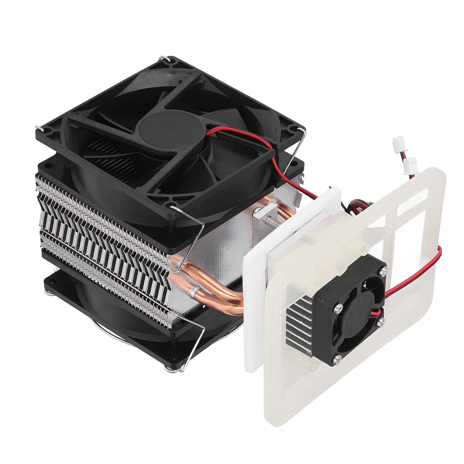 6A 12V 72W Semiconductor Cooler Air Cooled Thermoelectric Cooler Compact Refrigeration Module for Small Space Cooling