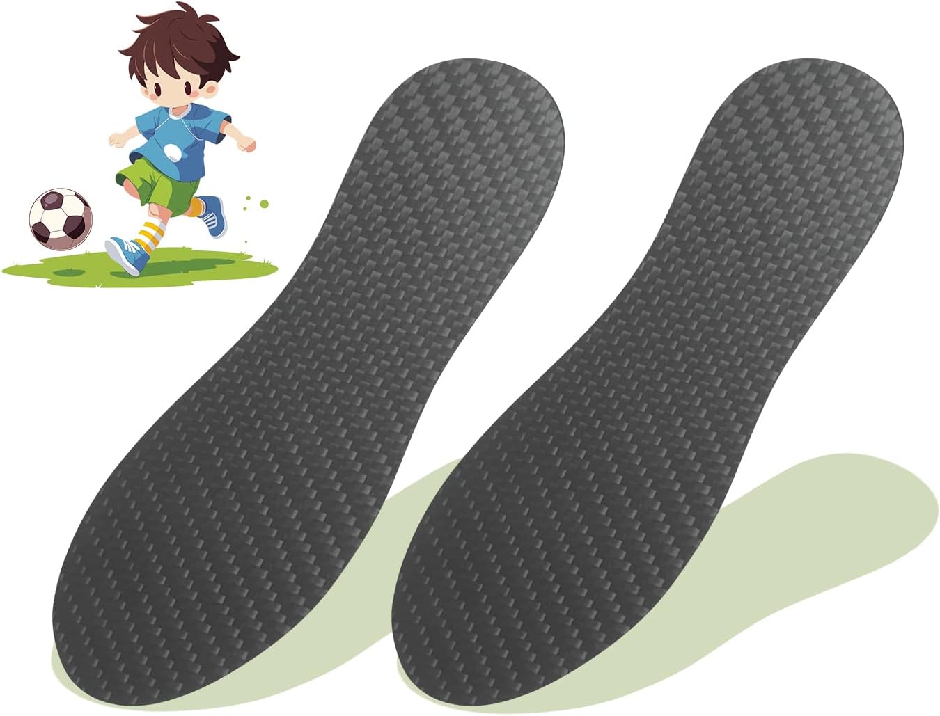 Amazon.com: Carbon Fiber Insole for Kids to Correct Children's Tip Toe ...
