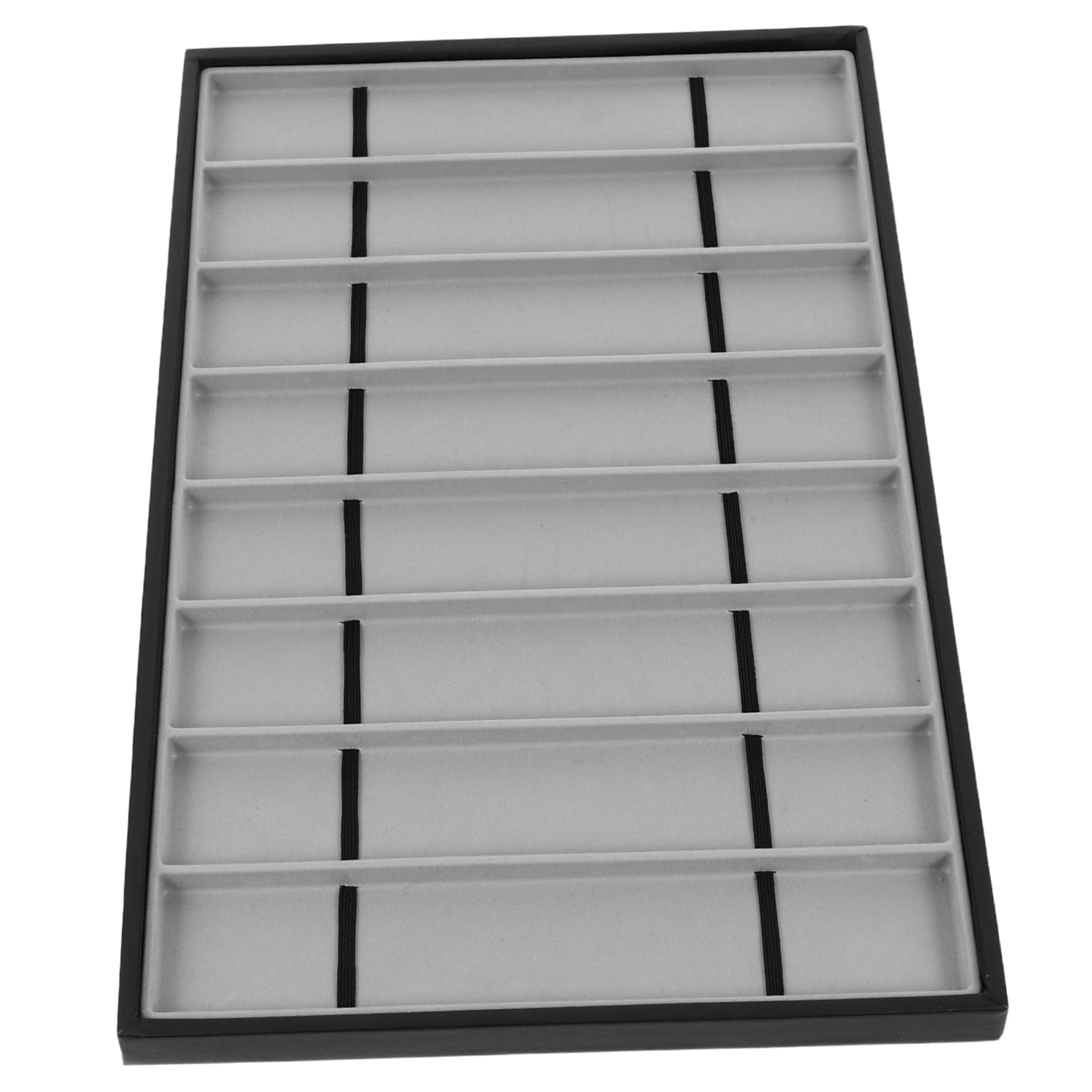 Veemoon Watch Display Tray Slot Organizer for Retail Shops Exhibitions and Home Use Durable Multi Compartment Watch Storage Box for Men and Women Efficient Space Optimization