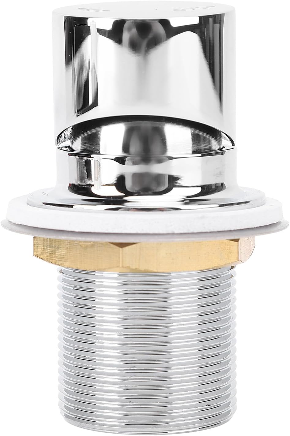 Hot and Cold Mixing Valve Stainless Steel Embedded Shower Mixer Valve with Flexible Hose for RV Motorhomes and Yachts