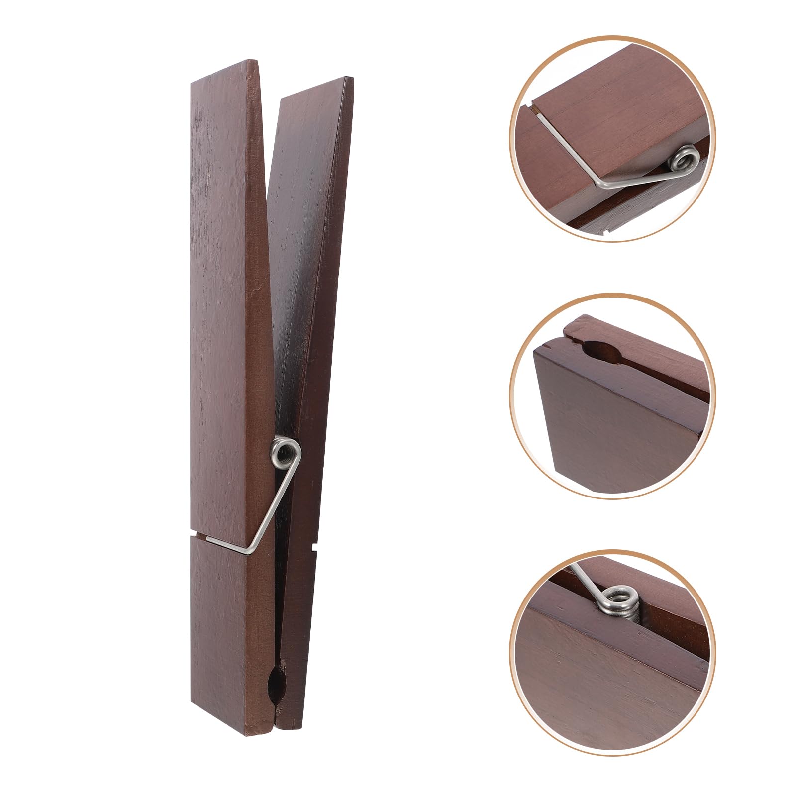 Cabilock Multi-purpose Towel Rack Giant Clothes Pegs Bathroom Clothespin Clip Wall-mounted Hook Space-saving Design - Image 3