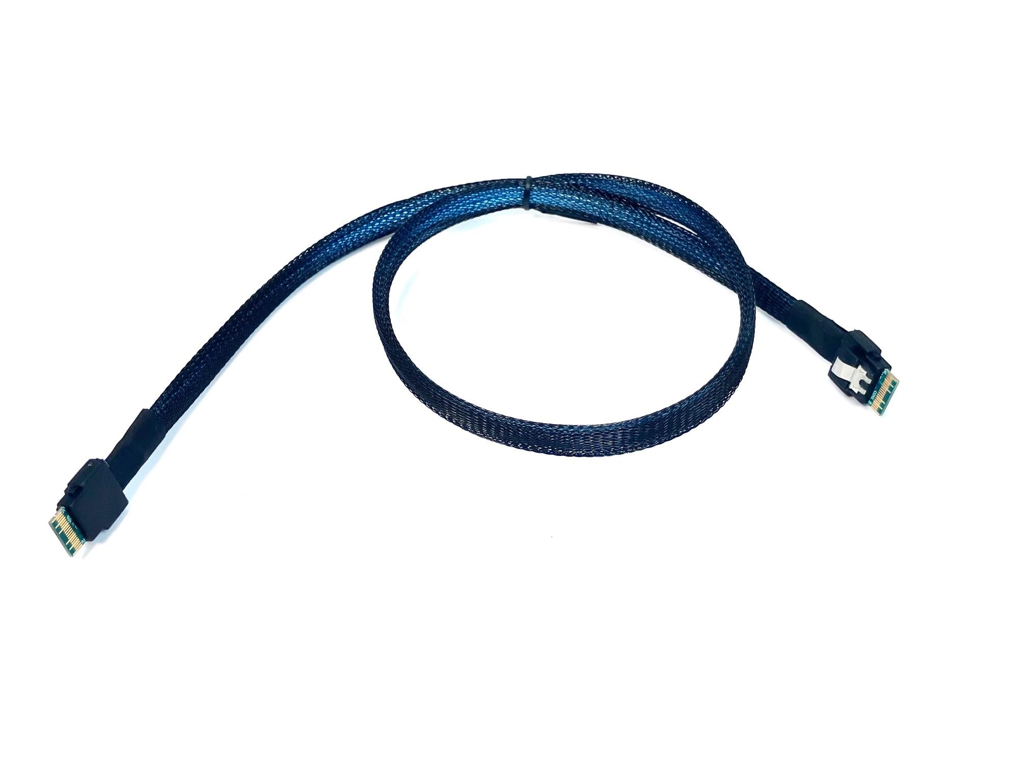 SlimSAS 4i (SFF-8654) to SlimSAS 4i (SFF-8654) Cable - 60 CM