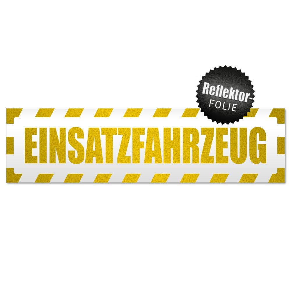 Kiwistar Magnetschild – 60 Cm Gelb Gestreift, Magnetisch, Wiederverwendbar Für Auto, Truck & Metallflächen