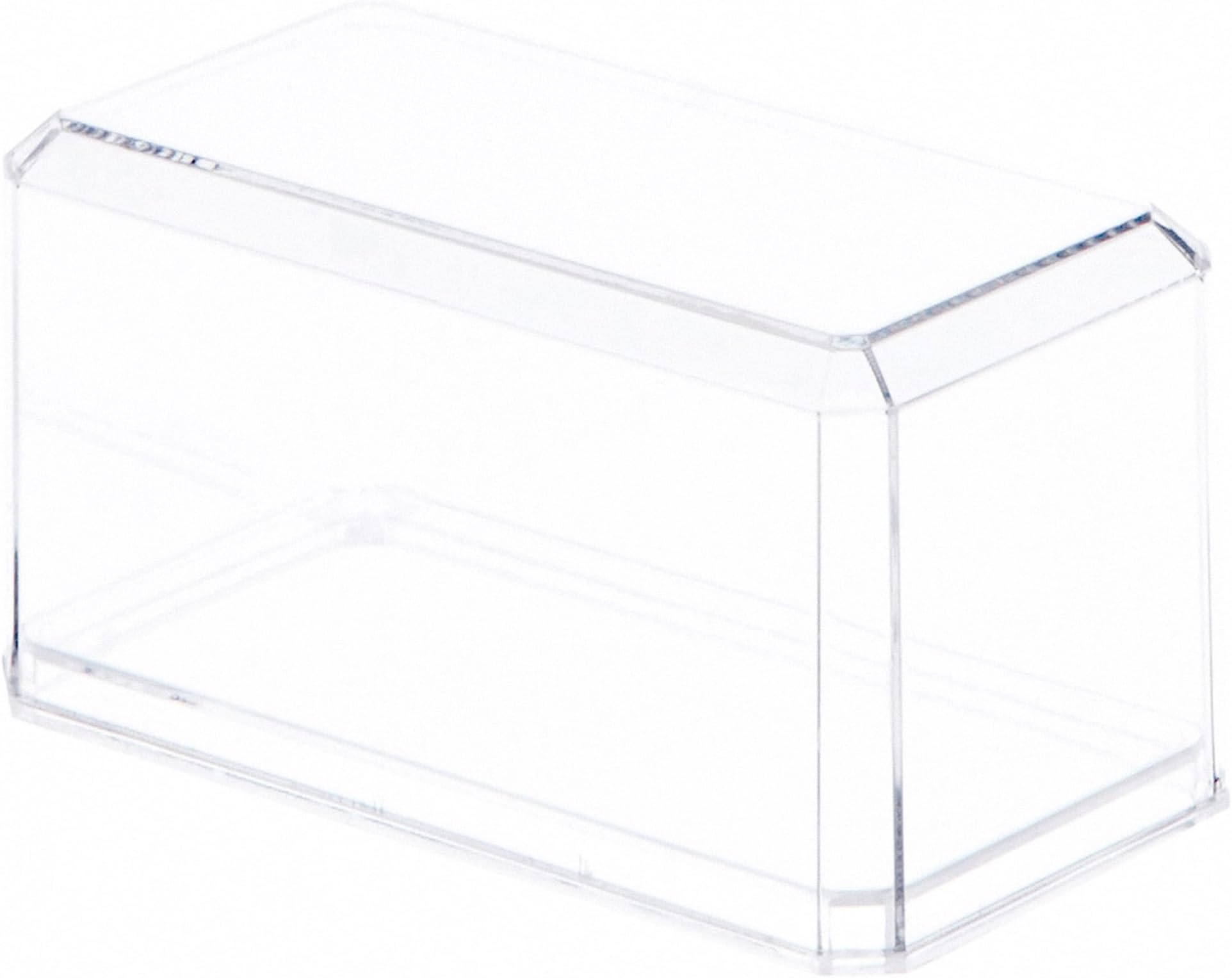 Pioneer Plastics 164C Clear Plastic Display Case for 1:64 Scale Cars, 3.5" W x 1.625" D x 1.75" H (Mailer Box)