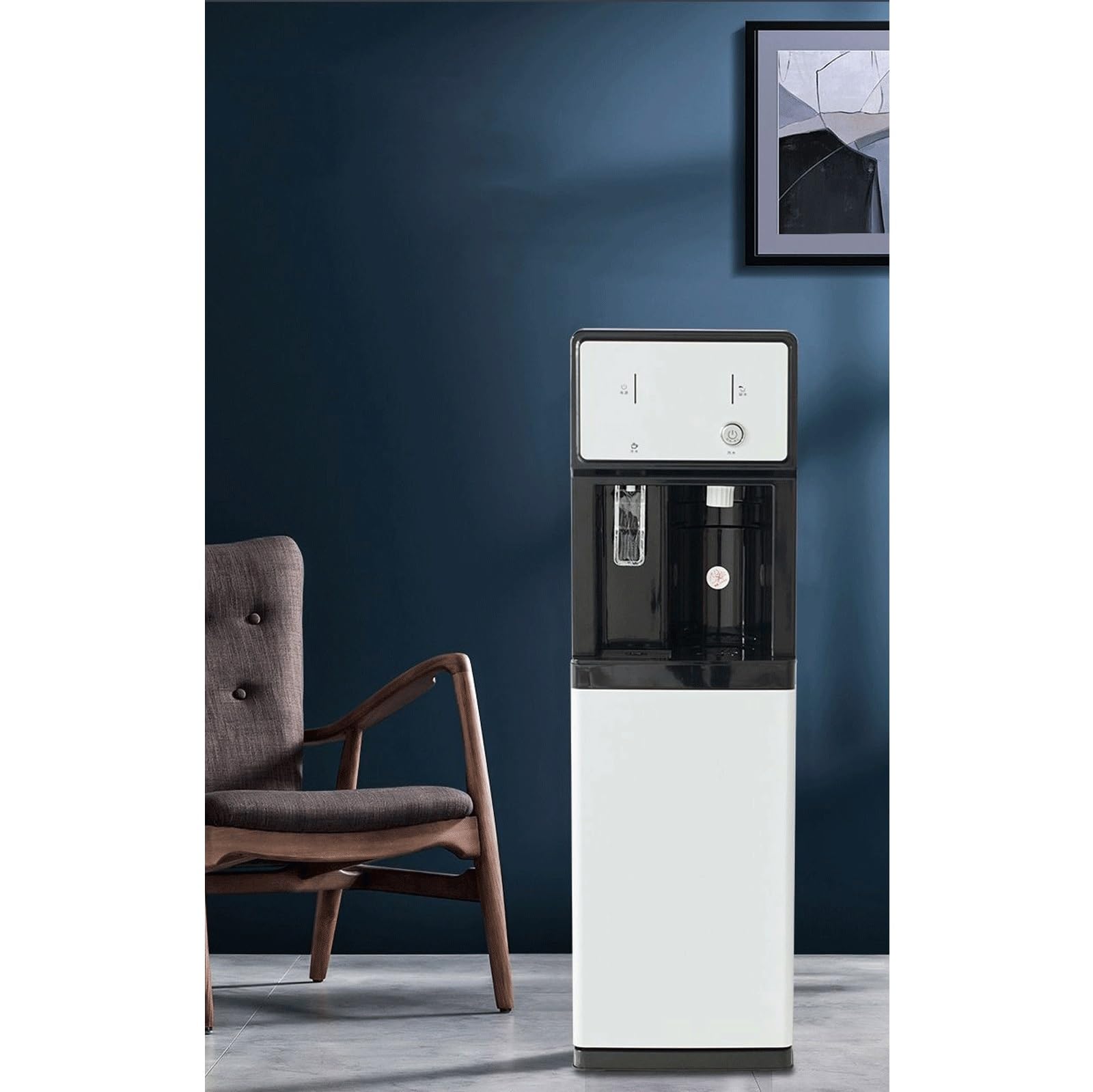 Fontaine A Eau Unité Autonome Alimentée par Le Réseau Fontaine Eau Fraiche, Distributeur d'eau Chaude Et Froide,Prise De Courant Requise pour La Maison Et Les Petites Entreprises