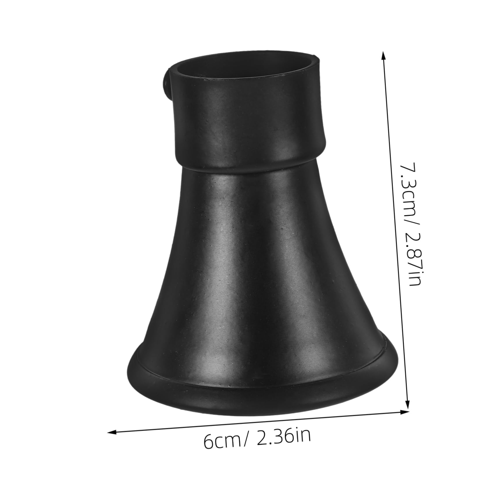 HOODANCOS 2Pcs Curtain Rod Finials Modern Ends for Curtain Rods Decorative Caps for Living Bedroom and Dining Windows Coating Stylish Home Decor