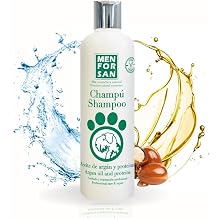 MENFORSAN Silk Protein and Argan Oil Shampoo for Dogs 10.15 fl oz