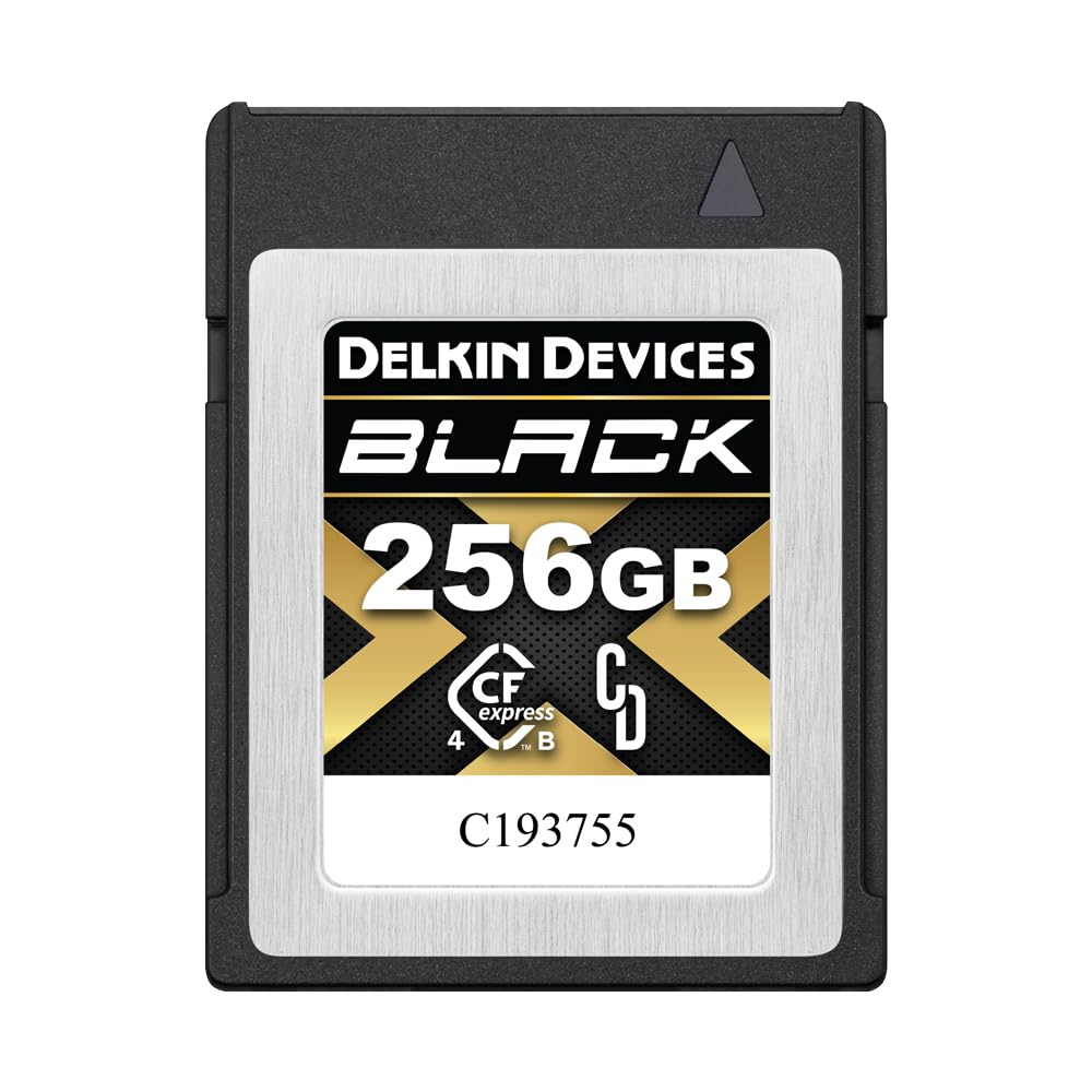 Delkin Devices BLACK Cfexpress Type B 4.0 Memory Card (256GB