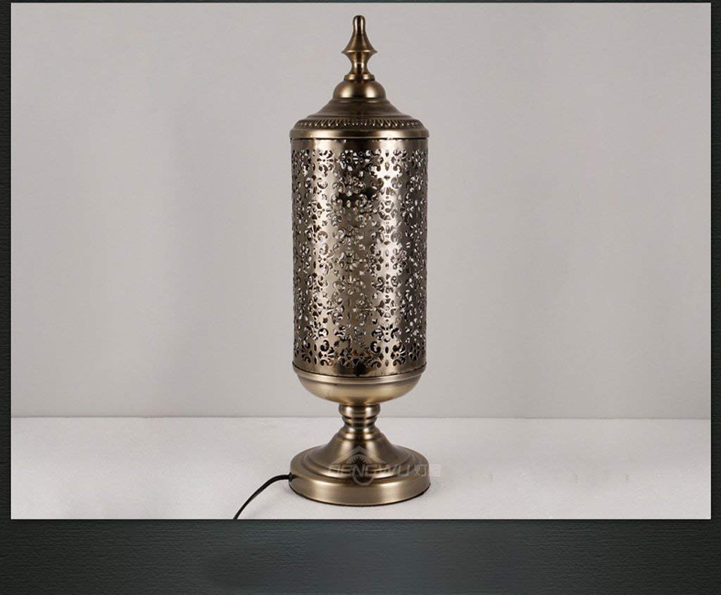 Lámparas de Mesa para Sala de Estar, lámparas de Mesa Decorativas Retro Creativas, lámparas de Mesa para Restaurante, Dormitorio, Sala de Estar, Arte Industrial del Viento, lámpara de Escritorio