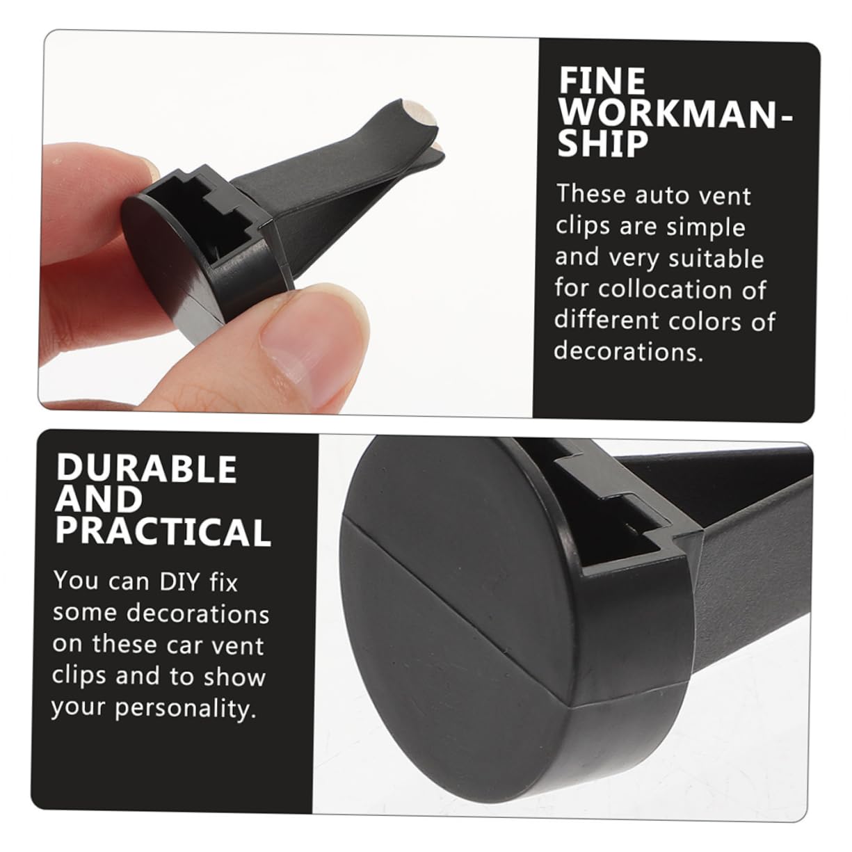 SOLUSTRE 240pezzi Clip Profumatore Per Auto Per Ventilazione Accessori Per Auto e Facile Installazione Design Compatto Per e Versatilità