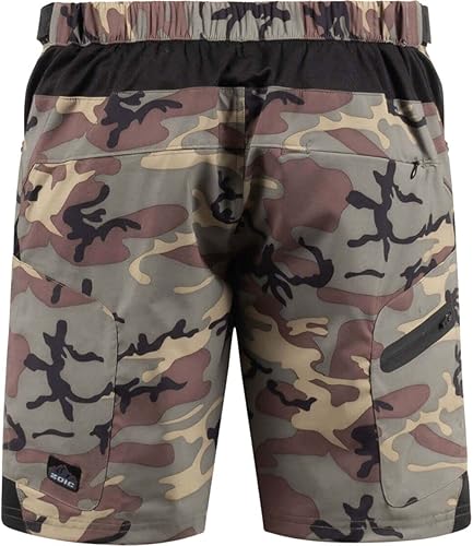 Miniatura 2 de ZOIC Ether 9 - Pantalones cortos de camuflaje para hombre