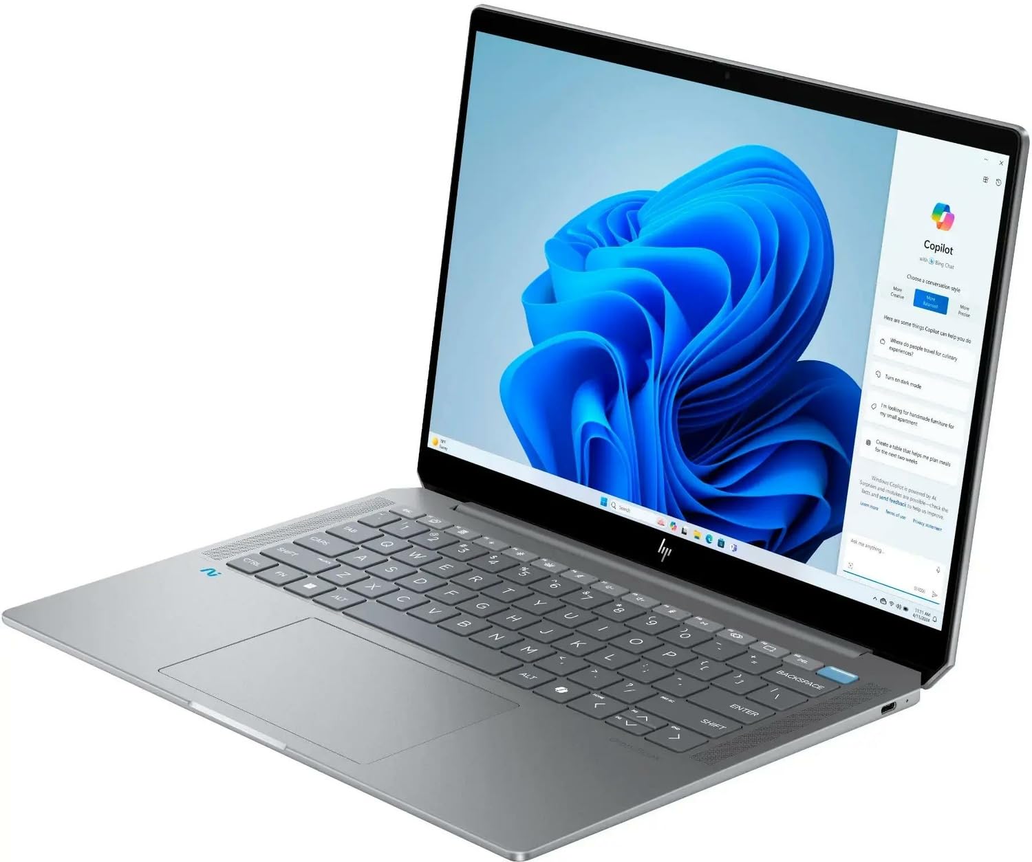 HP OmniBook Ultra Copilot+ PC, tela sensível ao toque de 14