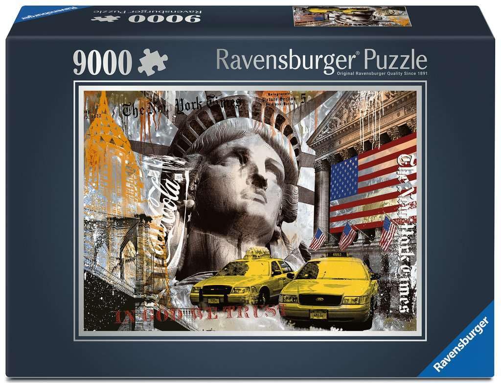 Ravensburger Puzzle 17803 - Metropole New York City 9000 Teile