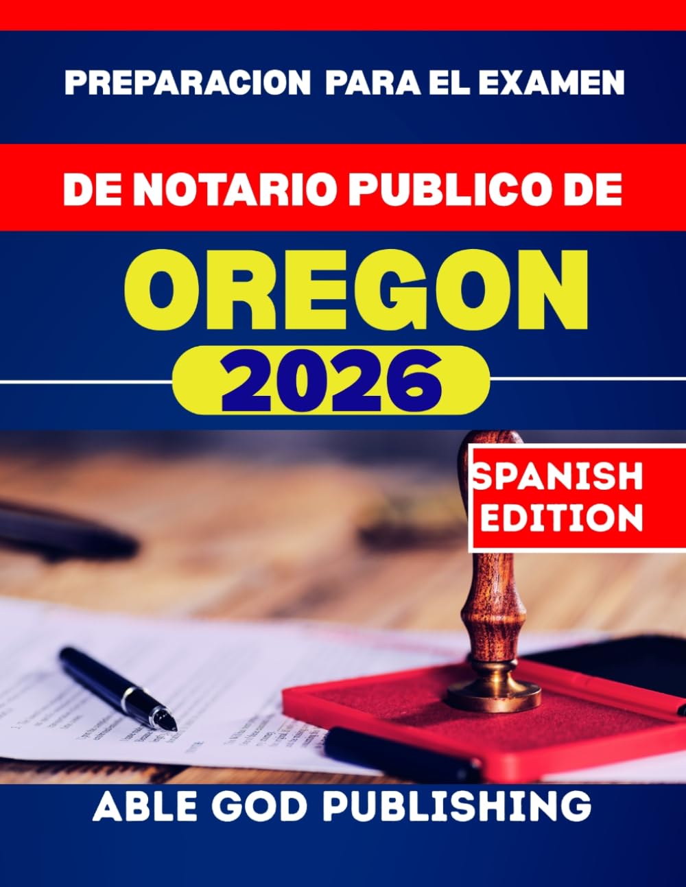 PREPARACION PARA EL EXAMEN DE NOTARIO PUBLICO DE OREGON: Guia de estudio paso a paso para convertirse en notario publico certificado, con leyes actualizadas y preguntas de prctica.