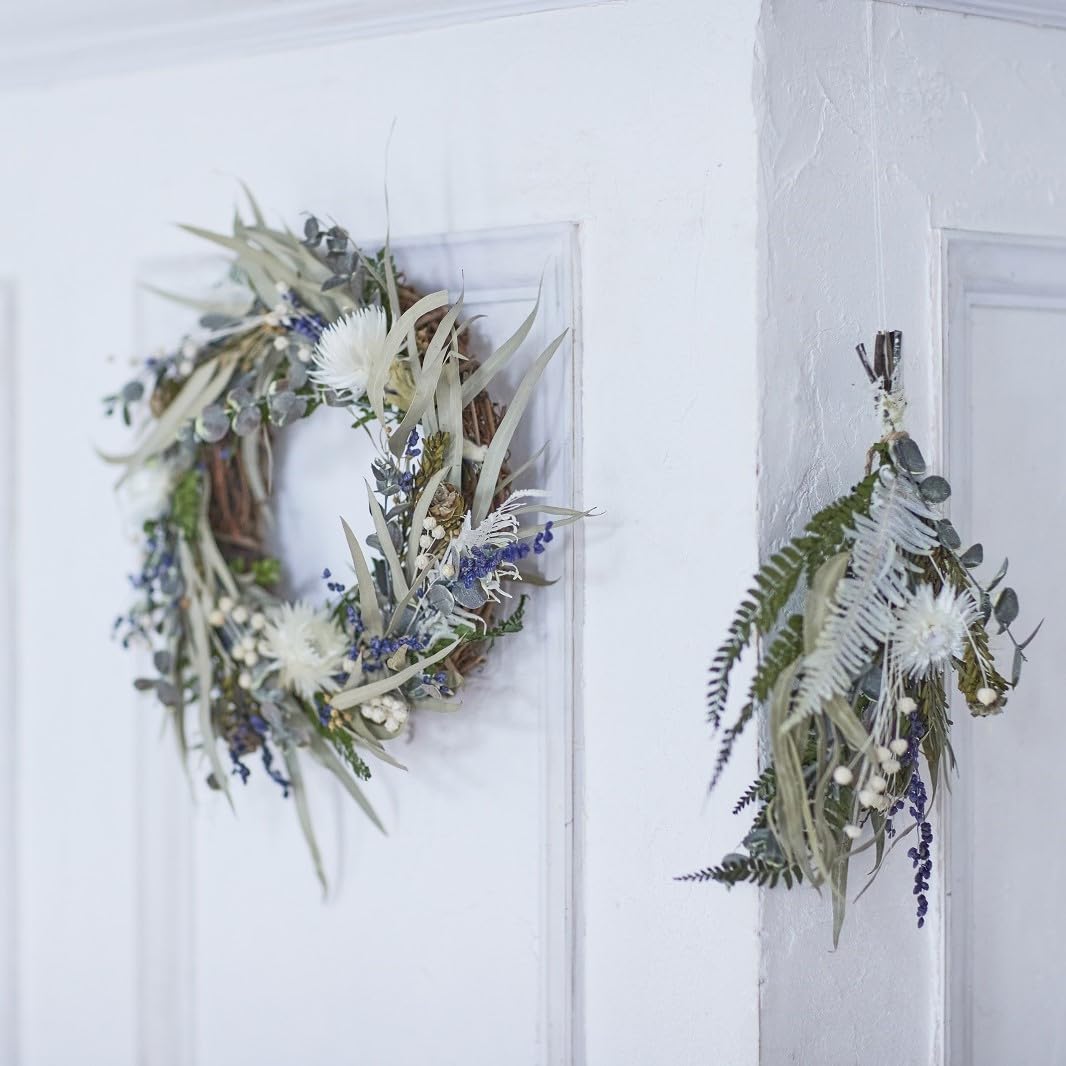 Amazon｜ボタニカルリース (グリーン/最大幅約250～280㎜) ギフト