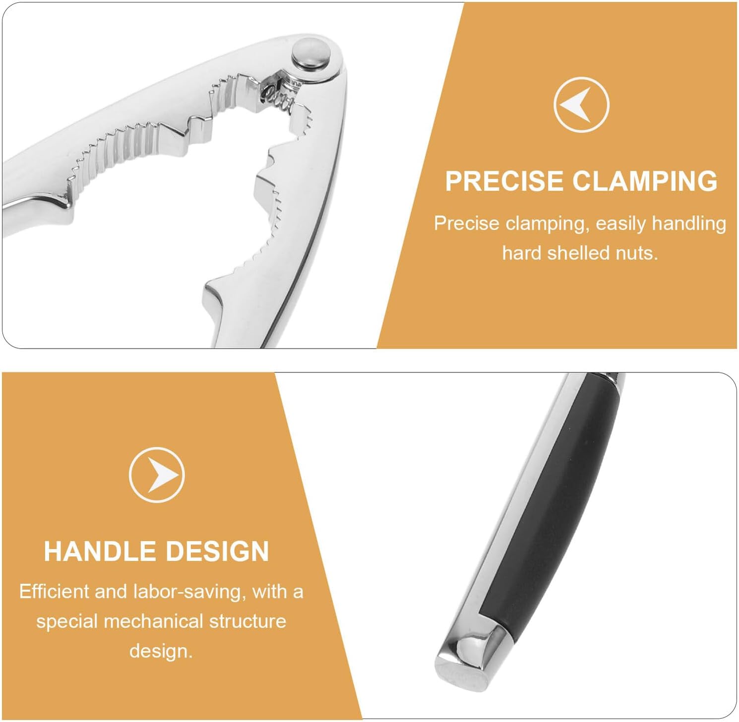 Multi Functional Nut Cracker Tool for Walnut Pecan Zinc Alloy