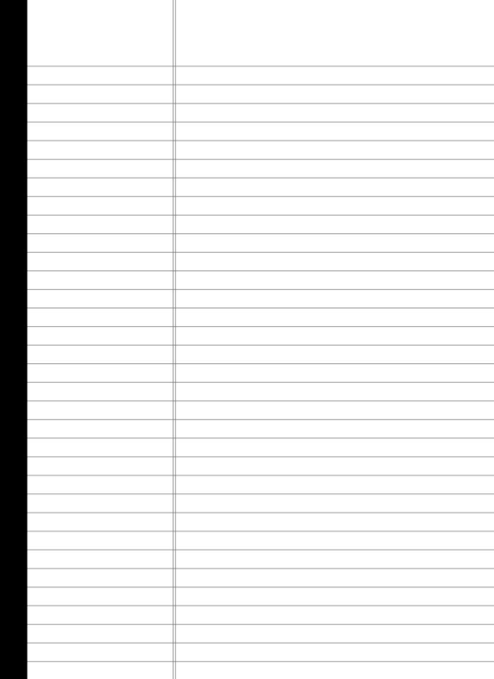 Legal Evidence: Wide Ruled Notebook, Writing Pad for Legal (Law) Attorney, Junior (Jr.) & Senior (Snr.), Approx 8.5" x 11.75" (8.5" x 11 3/4"), Quality 90gsm White Paper - 50 Sheets / 100 Pages