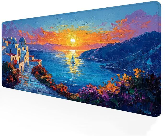Tapis de souris XXL 1000x400x3mm pour aménager un espace de travail minimaliste et ordonné
