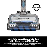 Shark IZ462H Vertex Ultra Aspirateur de bâton léger sans fil avec DuoClean PowerFins, Crevice, Pet Multi-Tool, Anti-allergène, Brosse, Portable, Flex, 60 min Durée du parcours, Bleu