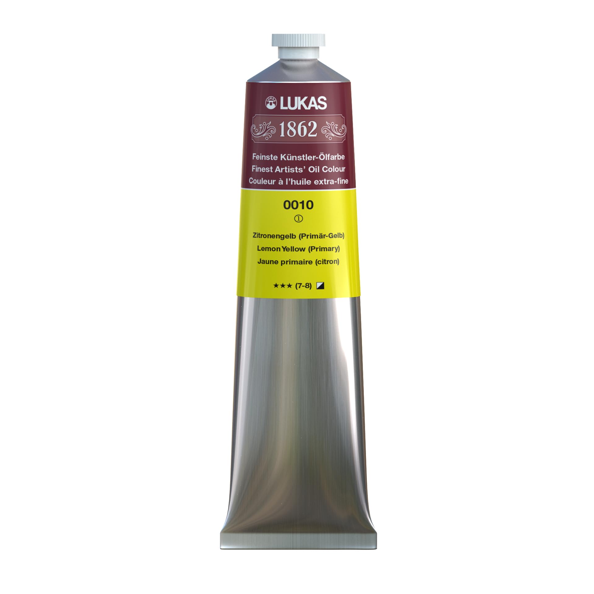LUKAS 1862 Oil Peinture à L'huile Professionnelle Gris Cachemire 200 Ml
