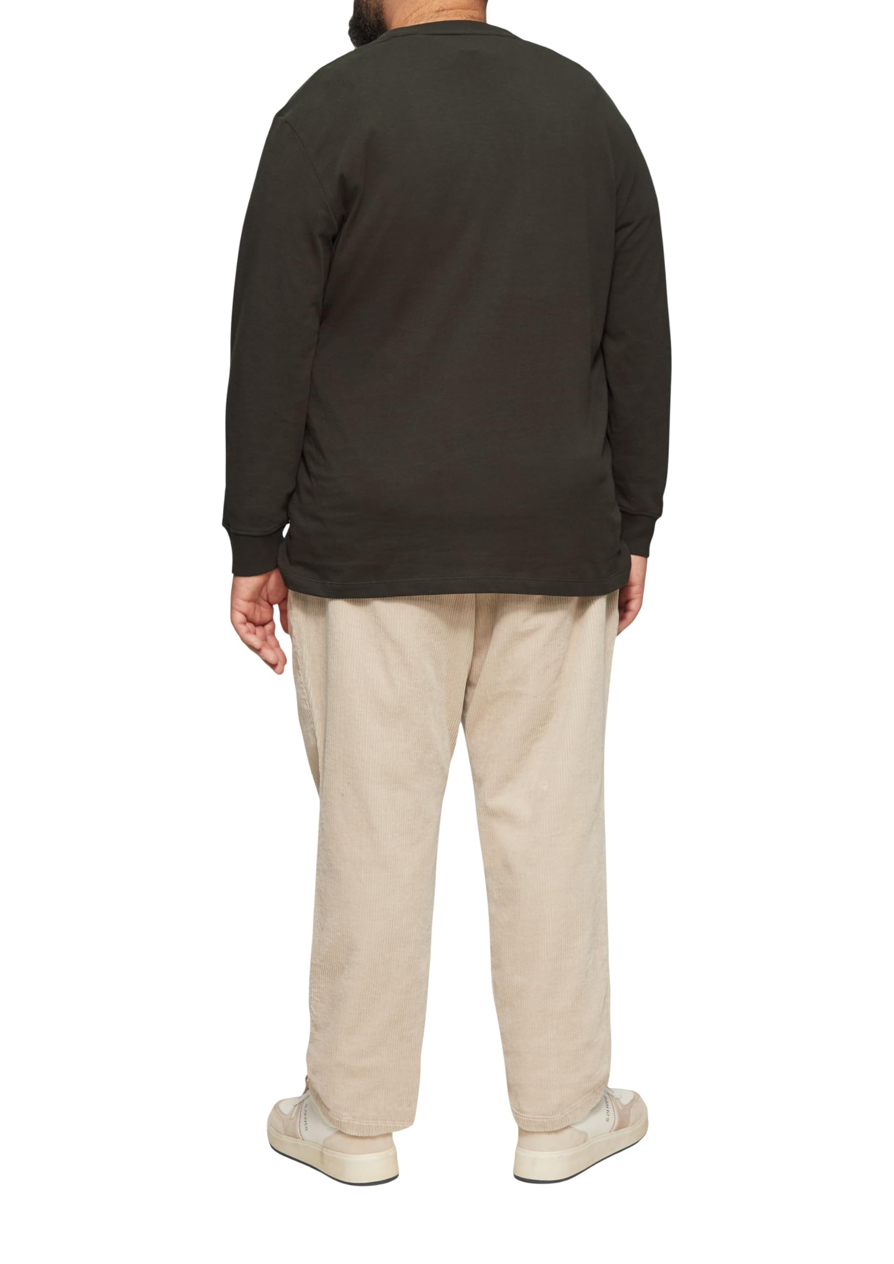 s.Oliver Langarmshirt mit Logo-Stickerei