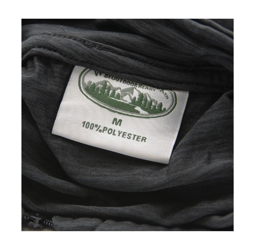 Men's Lightweight Long Sleeve 1/4-Zip Pullover in Charcoal, Medium4