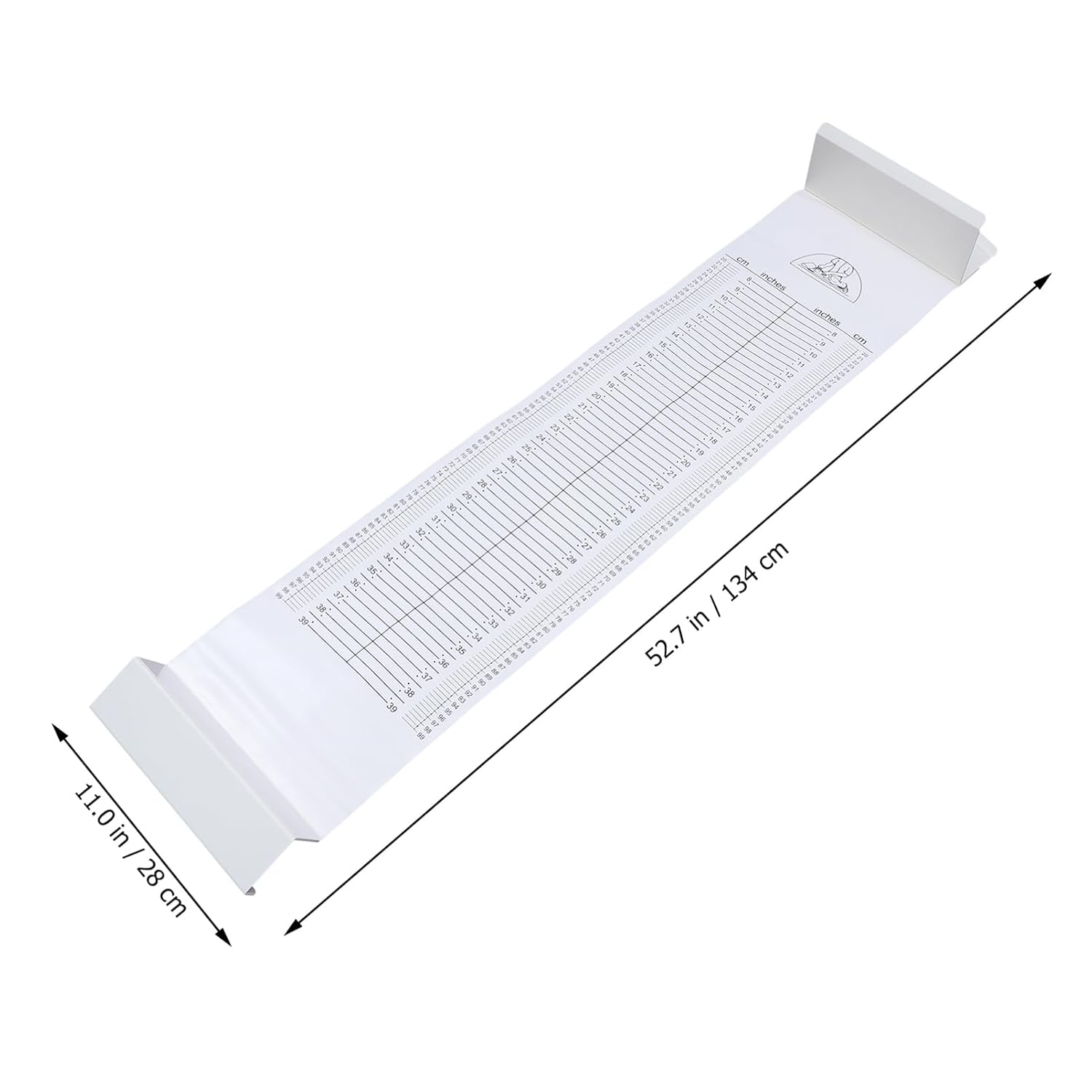 MERRYHAPY Boy Girl Height Ruler Washable Measuring Mat Montessori Measure Tool Centimeter Skin-Friendly