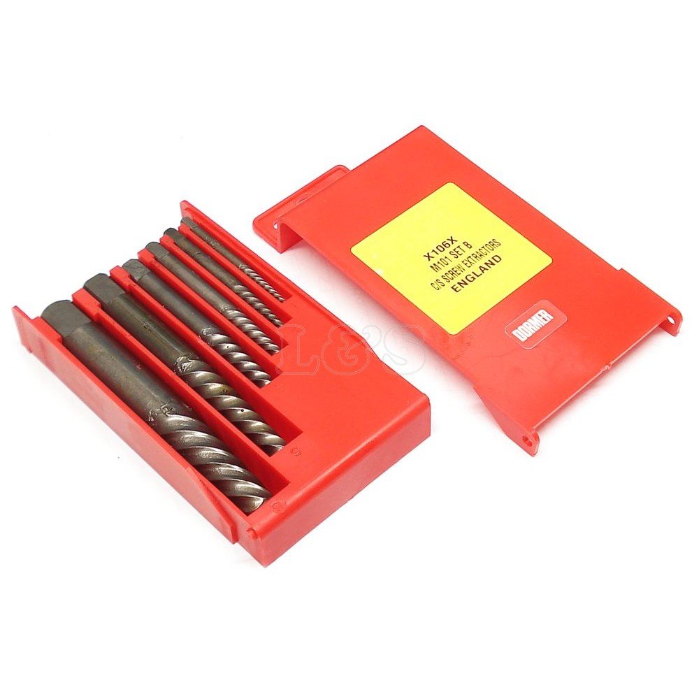 Dormer 6 Piece Screw/Stud Extractor Set