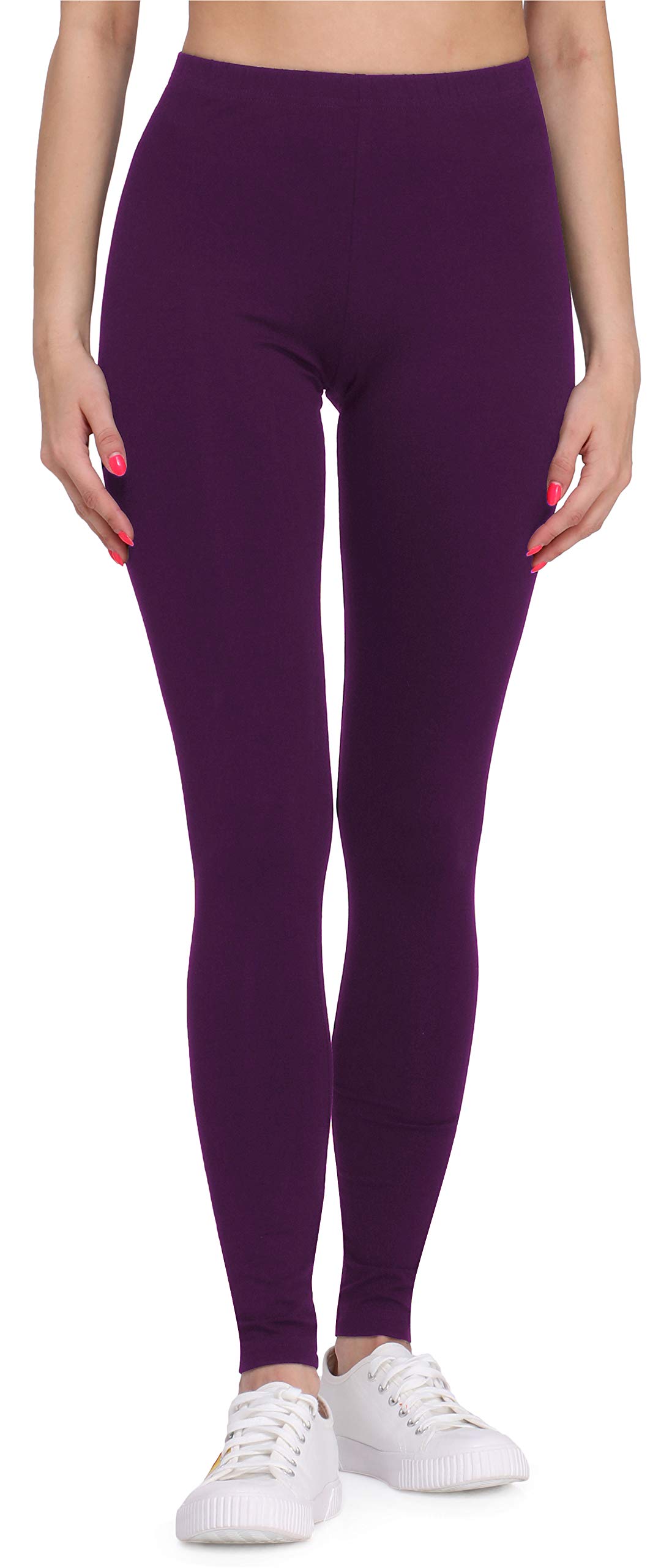 Bellivalini Leggings Damen aus Viskose Ganzjährig Bequeme Bekleidung Damen für tägliches Tragen oder Sport BLV50-147